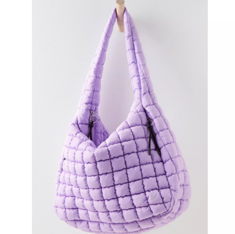 "FP Movement Quilted Carryall Lilac Purple Tote For Girl